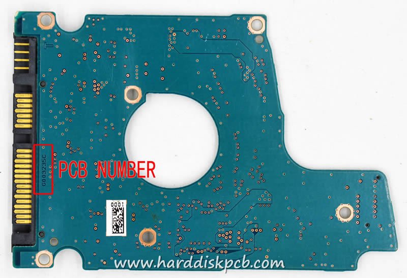(image for) PCB G003235C, Toshiba MQ01ABF050, HDKCB06AZA01 T