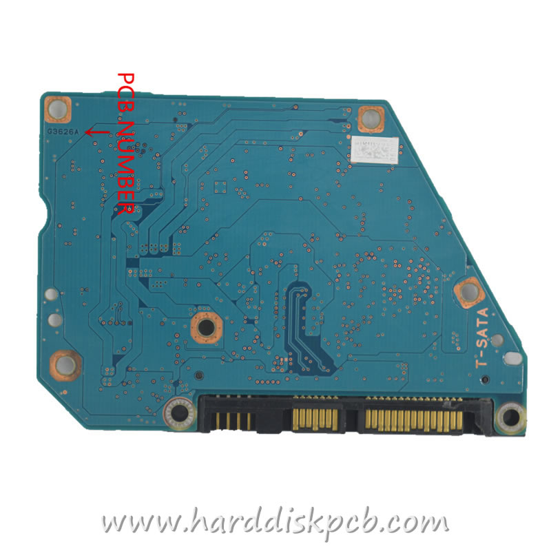 (image for) Toshiba MD04ACA400 HDD PCB Logic Board G3626A