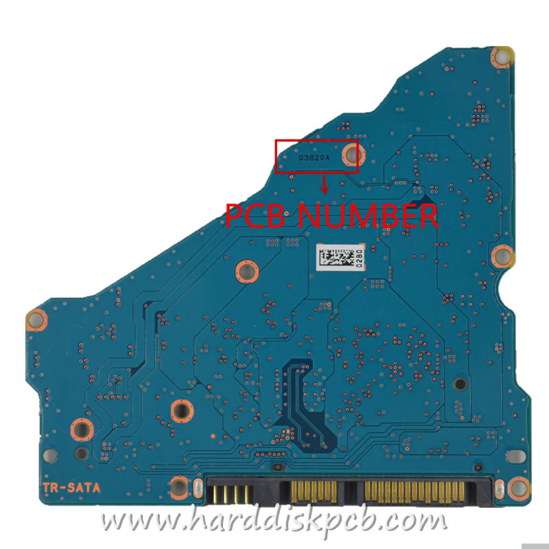 (image for) TOSHIBA md04aca600 HDD PCB PCB Number G3820A