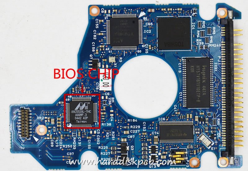 (image for) TOSHIBA HDD PCB Logic Board G5B000211000-A