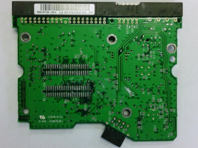 (image for) PCB 2060-001128-004, WD WD1600BB-00DAA0, 0000-001128-100 A