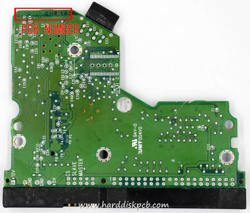 (image for) PCB 2060-001130-012, WD WD800BB-00FJA0, 2061-001130-300 AF