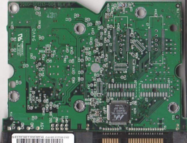 (image for) PCB 2060-001213-004, WD WD360GD-00FLA2, 2061-001213-100 AN