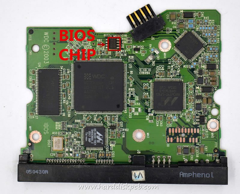 (image for) PCB 2060-701267-001, WD WD1600JD-22HBC0, 2061-701267-200 AL