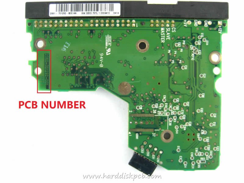 (image for) WD2500BB WD PCB Controller Circuit Board 2060-701292-001 REV A