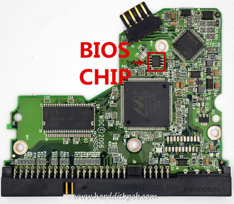 (image for) PCB 2060-701314-003, WD WD3200JB-00KFA0, 2061-701314-A00 AA