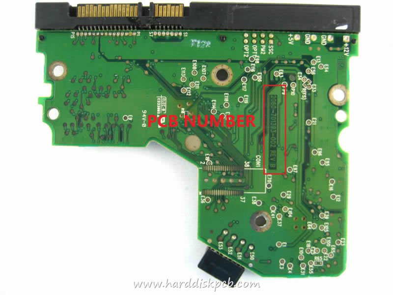 (image for) WD2000JS WD PCB Controller Circuit Board 2060-701393-002 REV B