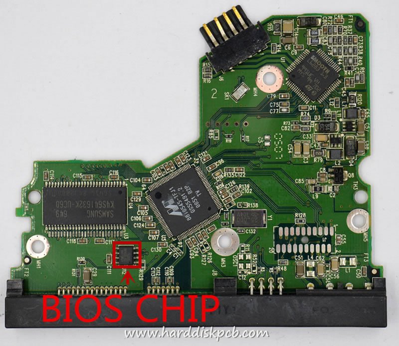 (image for) WD2000JS WD PCB Controller Circuit Board 2060-701393-002 REV B