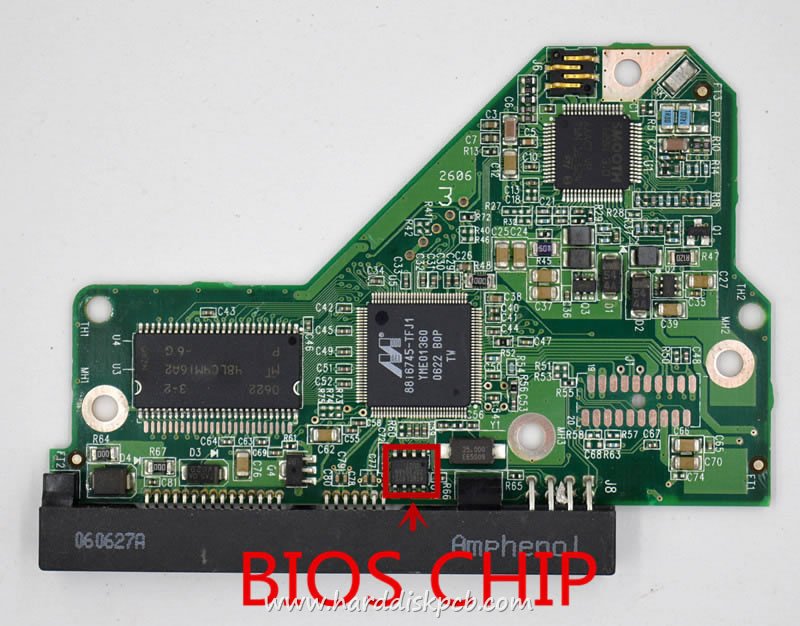 (image for) HDD PCB Western Digital Logic Board 2060-701444-002 WHIT ROM