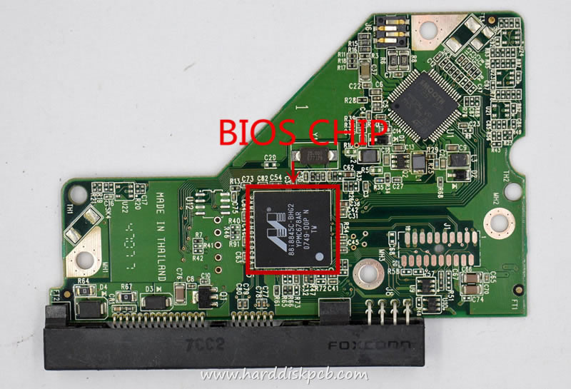 (image for) PCB 2060-701537-002, WD WD2500AAKS-22VSA0, 2061-701537-K00 09P