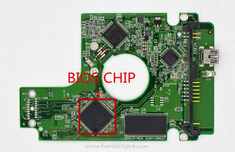 (image for) HDD PCB Western Digital Logic Board 2060-701615-003