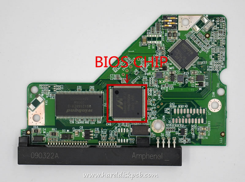 (image for) PCB 2060-701622-000, WD WD6401AALS-00J7B1, 2061-701622-800 03P