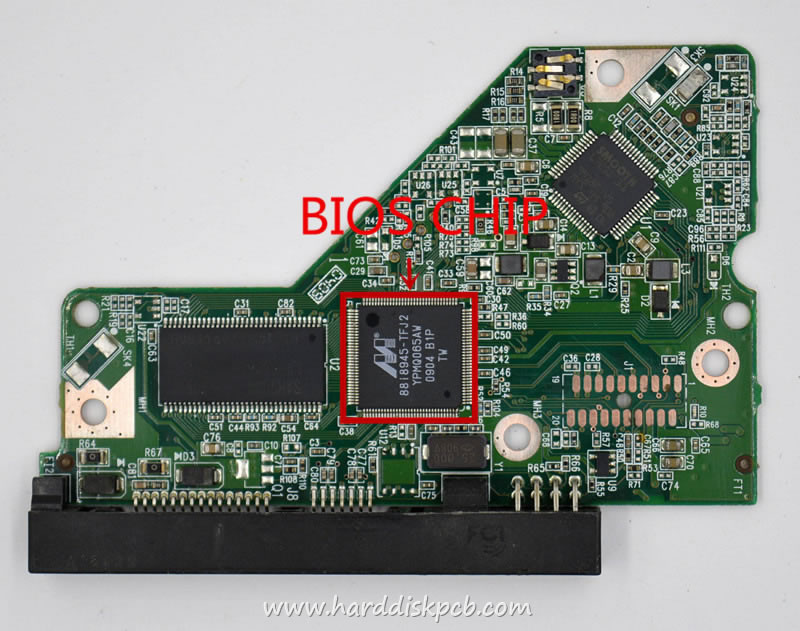 (image for) PCB 2060-701640-000, WD WD10EADS-00M2B0, 2061-701640-100 03PD4