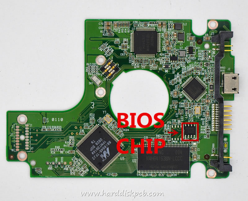 (image for) HDD PCB Western Digital Logic Board 2060-701675-004 2061-701675-304