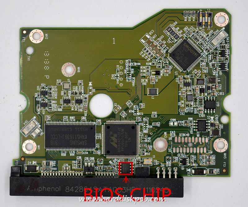 (image for) PCB 2060-771624-003, WD WD2003FYYS-02W0B0, 771624-A03 BC