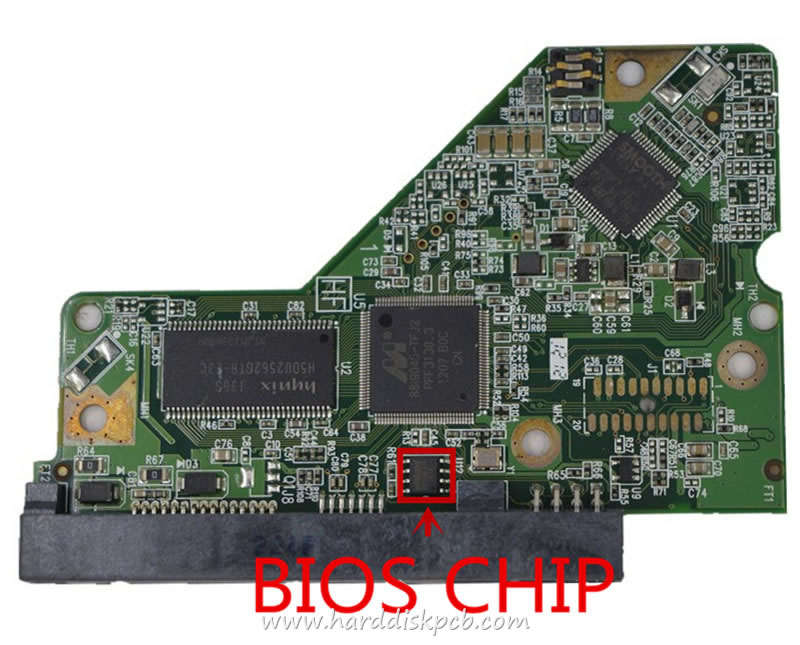 (image for) PCB 2060-771640-003, WD WD2500AAKX-001CA0, 2061-771640-S13 AB