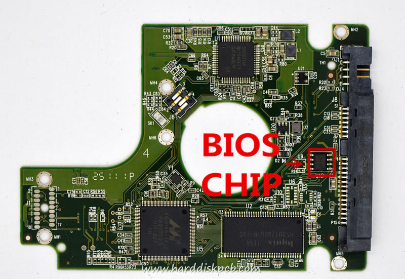 (image for) PCB 2060-771692-005, WD WD5000BPVT-00HXZT1, 2061-771692-205 01PD4
