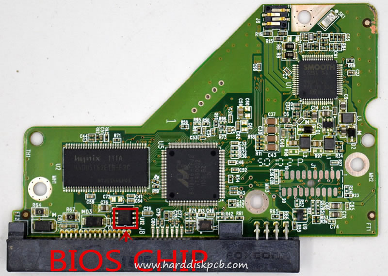 (image for) Western Digital HDD PCB Logic Board 2060-771698-004 REV A