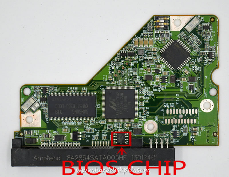 (image for) PCB 2060-771702-001, WD WD7502AAEX-00Y9A0, 2061-771702-101 AH