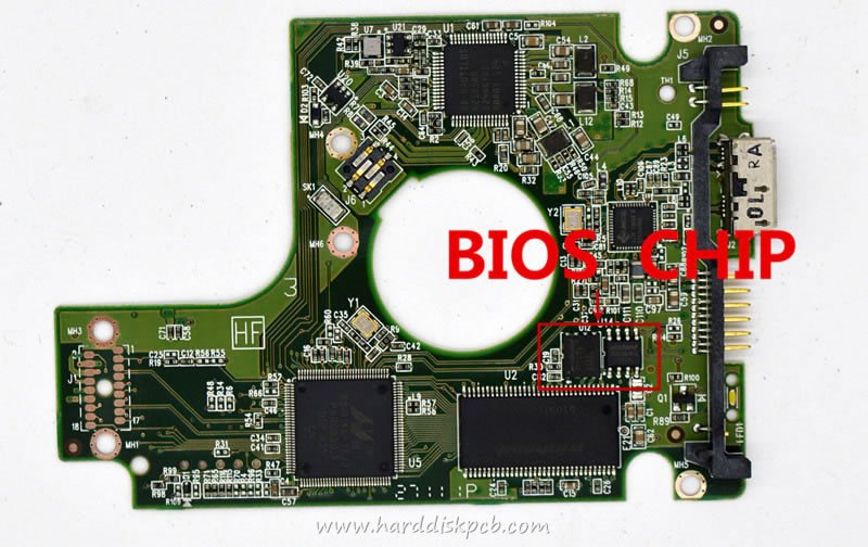 (image for) PCB 2060-771814-001, WD WD10TMVW-11ZSMS5, 771814-401 AE