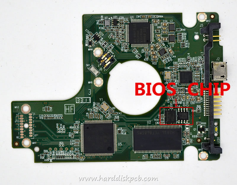 (image for) HDD PCB Western Digital Logic Board 2060-771817-001
