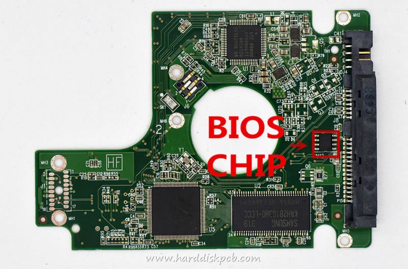 (image for) PCB 2060-771820-000, WD WD1600BPVT-00JJ5T0, 771820-D00 AB