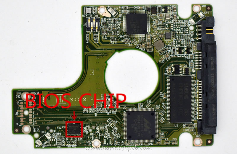 (image for) HDD PCB Western Digital Logic Board 2060-771823-000