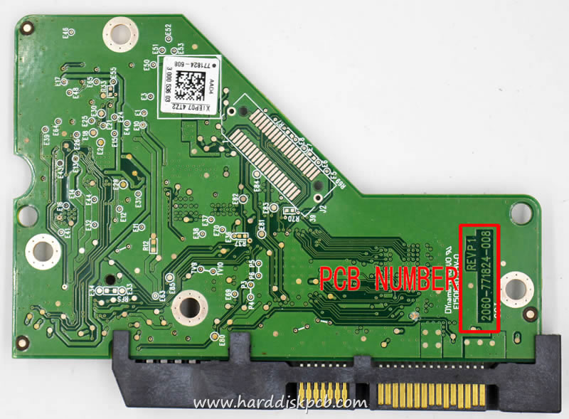 (image for) HDD PCB Western Digital Logic Board 2060-771824-008