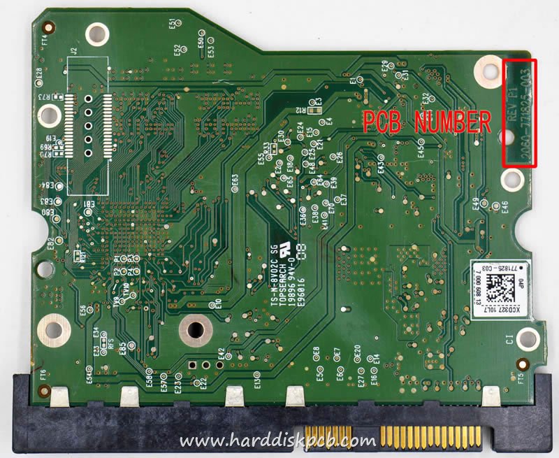 (image for) PCB 2060-771825-003, WD WD4001FYYG-01SL3W1, 771825-C03 04P