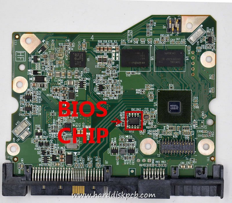 (image for) PCB 2060-771825-003, WD WD4001FYYG-01SL3W1, 771825-C03 04P