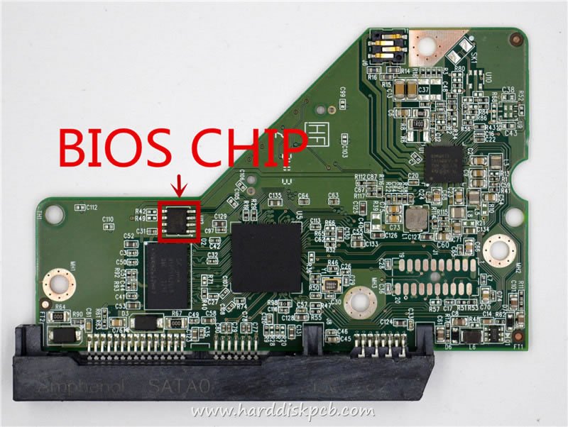 (image for) PCB 2060-771829-004, WD WD10EZEX-00BN5A0, 771829-005 AJ