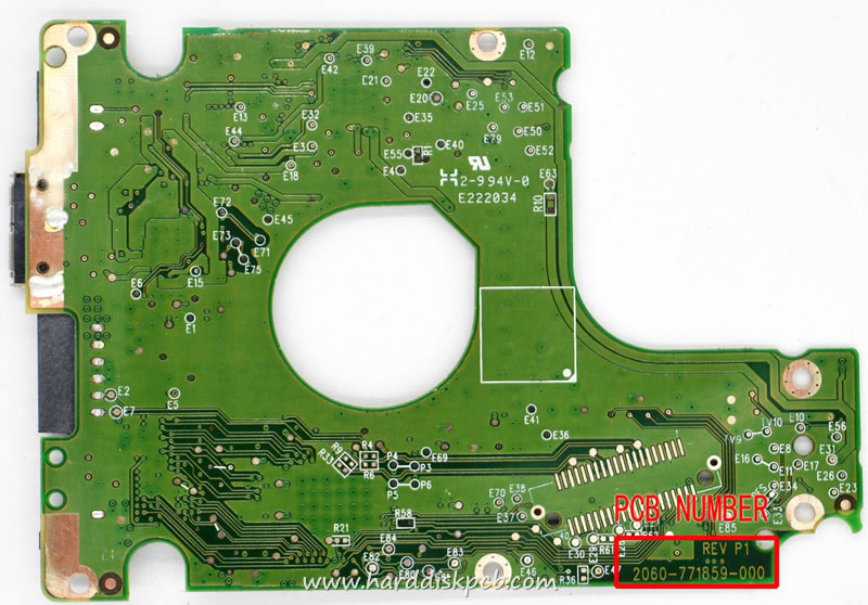 (image for) HDD PCB Western Digital Logic Board 2060-771859-000