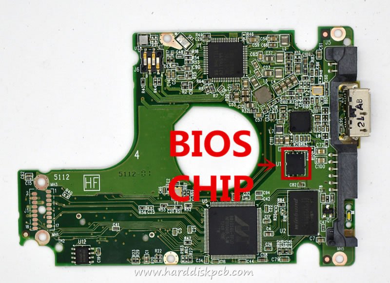 (image for) HDD PCB Western Digital Logic Board 2060-771859-000