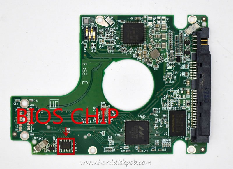 (image for) PCB 2060-771933-000, WD WD20NPVX-00EA4T0, 771933-400 AC