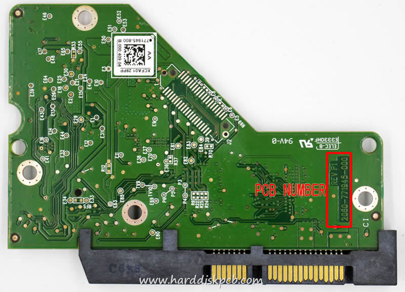 (image for) HDD PCB Western Digital Logic Board 2060-771945-000