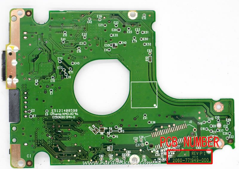 (image for) PCB 2060-771949-000, WD WD3200LMVW-11VEDS0, 771949-000 04PD21