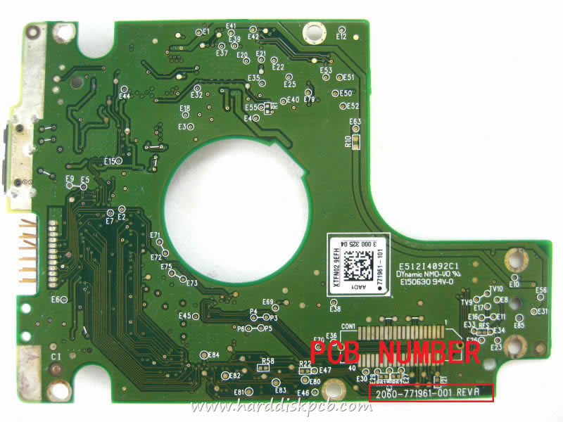 PCB 2060-771961-001, WD WD10JMVW-11AJGS4, 771961-S01 AD - Click Image to Close