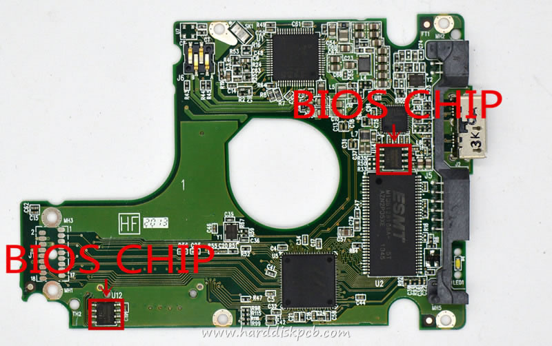 (image for) HDD PCB Western Digital Logic Board 2060-771962-000