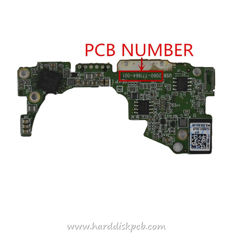 (image for) HDD PCB Western Digital Logic Board 2060-771964-001 REV P1