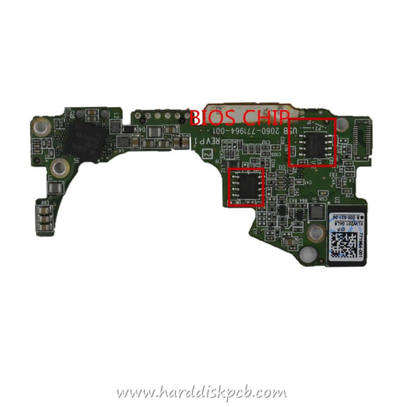 (image for) HDD PCB Western Digital Logic Board 2060-771964-001 REV P1
