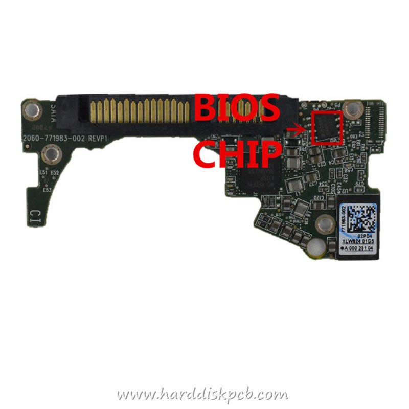 (image for) HDD PCB Western Digital Logic Board 2060-771983-002 REV P1