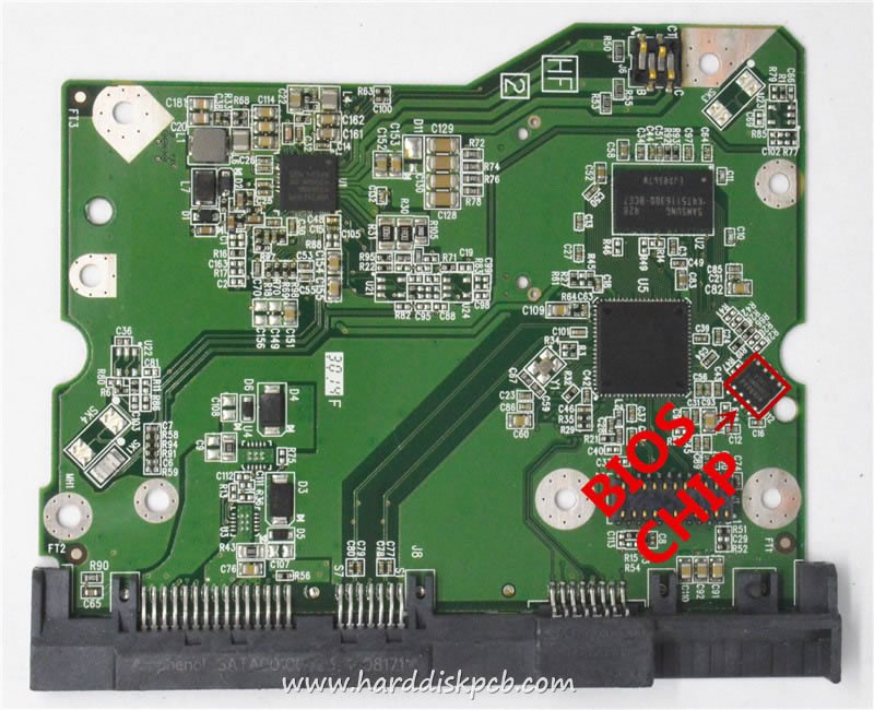 (image for) HDD PCB Western Digital Logic Board 2060-800001-000 REV P1 800001-700