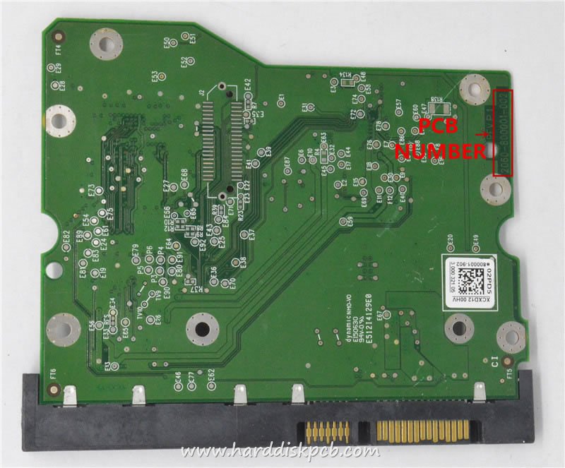 (image for) HDD PCB Western Digital Logic Board 2060-800001-002 800001-902